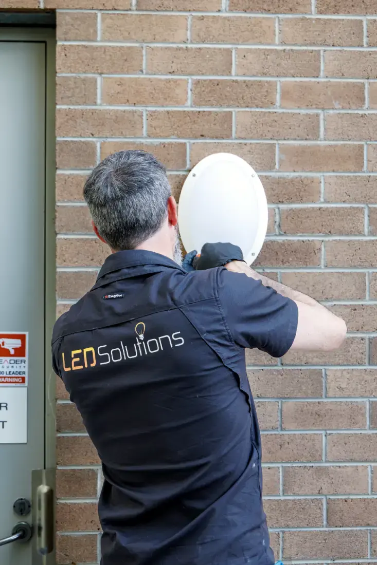 LED Solutions outdoor lighting work